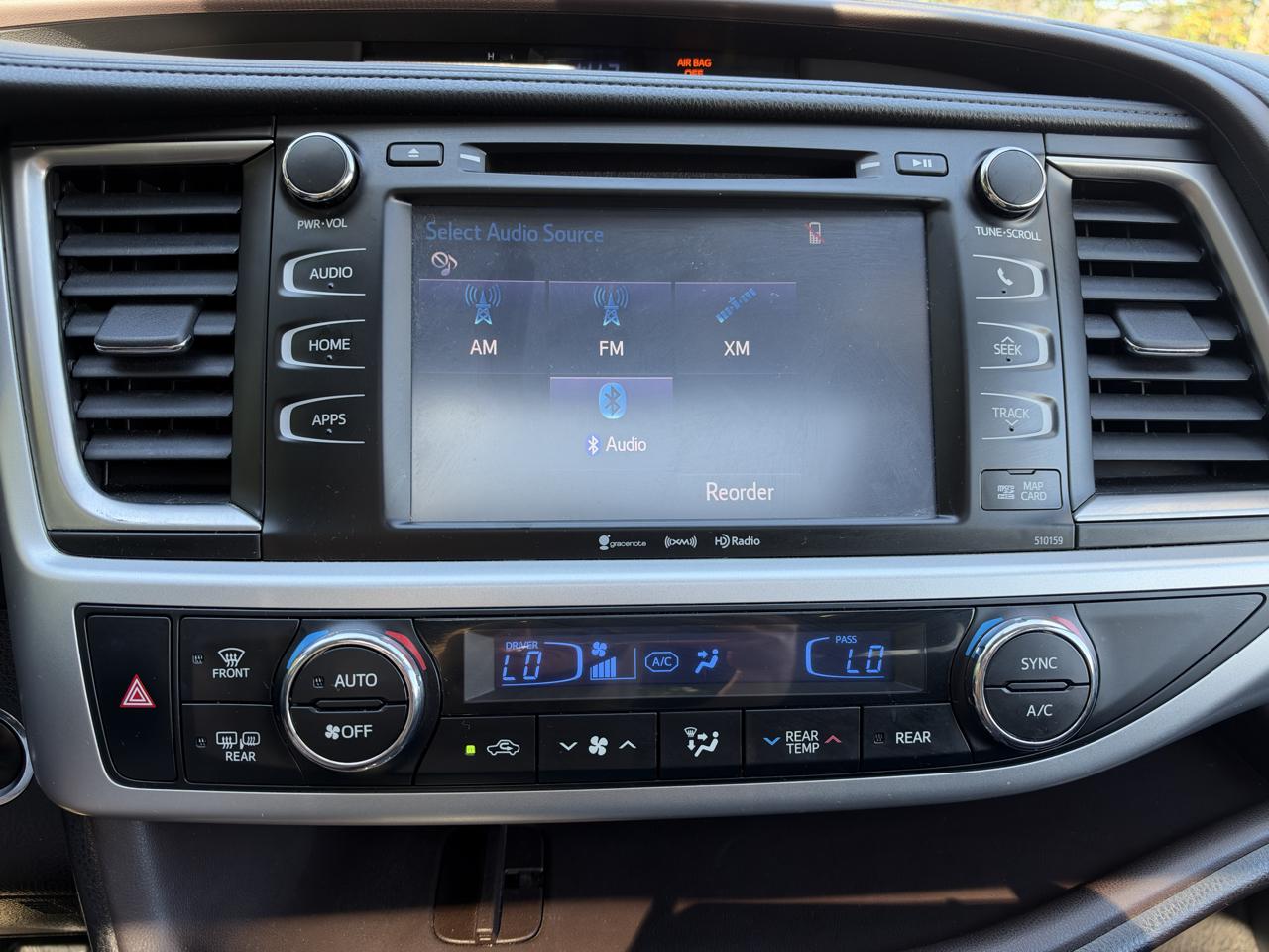 Toyota Highlander XLE AWD V6 2016