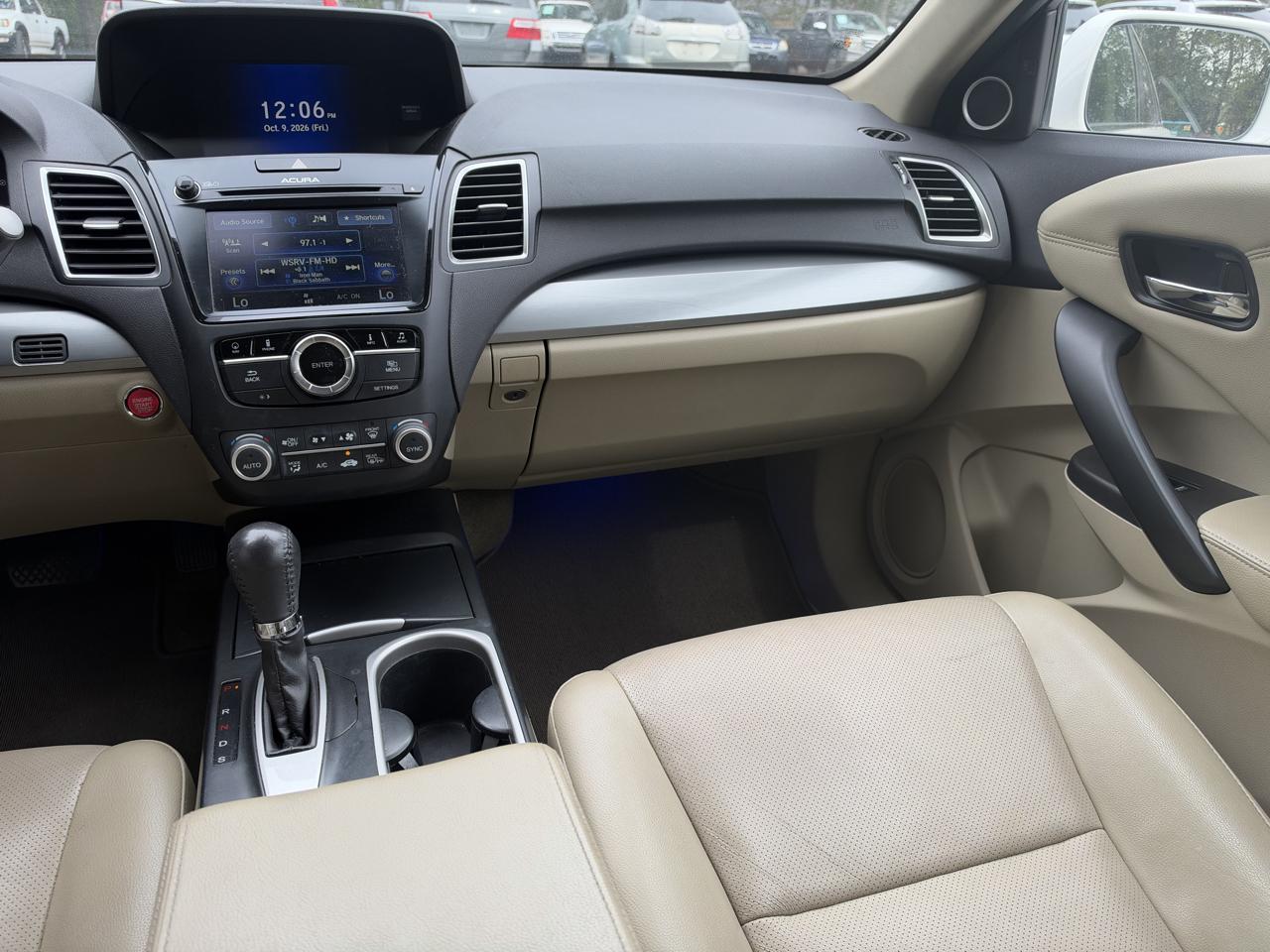 Acura RDX 6-Spd AT w/Advance Package 2016
