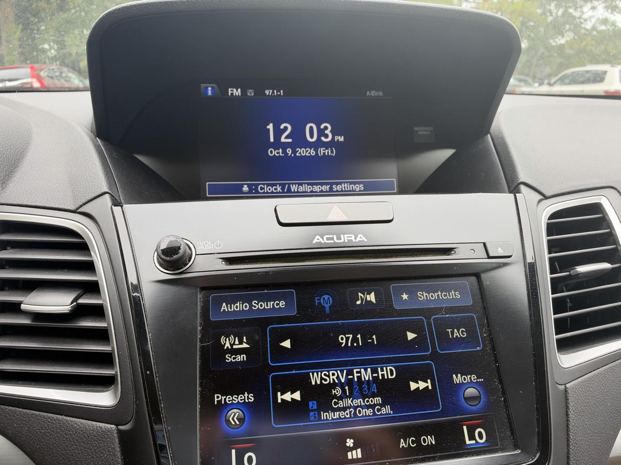Acura RDX 6-Spd AT w/Advance Package 2016