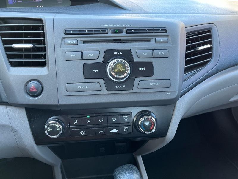 Honda Civic EX Coupe 5-Speed AT 2012
