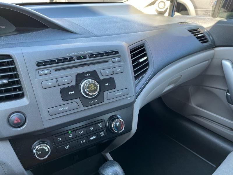 Honda Civic EX Coupe 5-Speed AT 2012