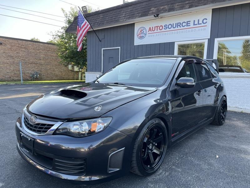 Black 2008 Subaru Impreza WRX STI Wagon All-Wheel Drive Manual