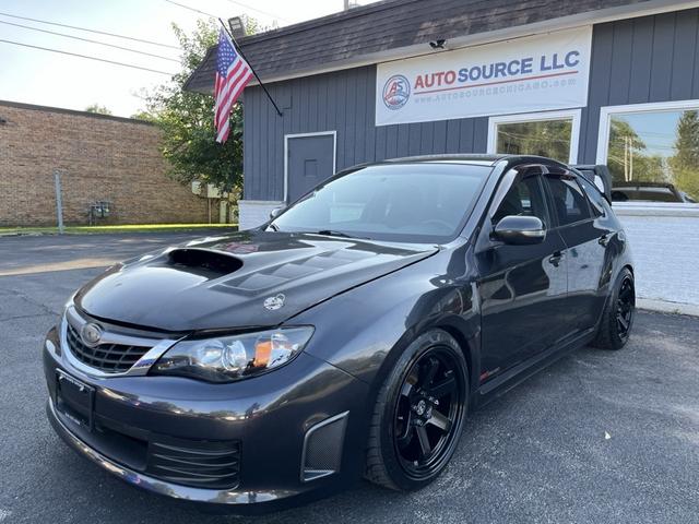 Black 2008 Subaru Impreza WRX STI Wagon All-Wheel Drive Manual