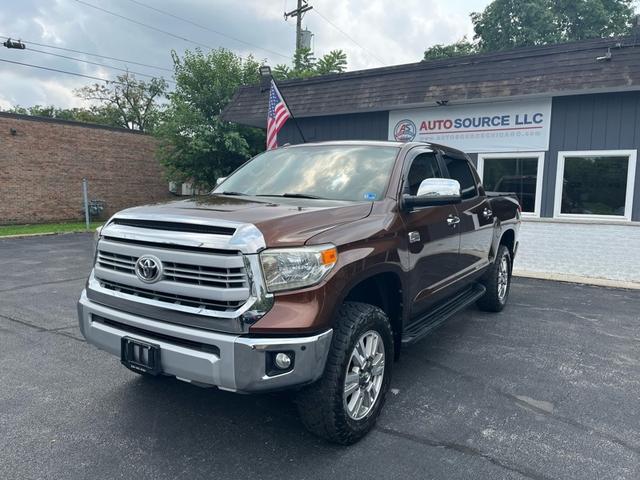 Brown 2014 Toyota Tundra Pickup Truck Four-Wheel Drive Automatic