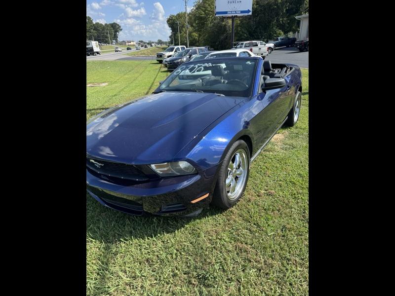 2012 Ford Mustang V6 Convertible