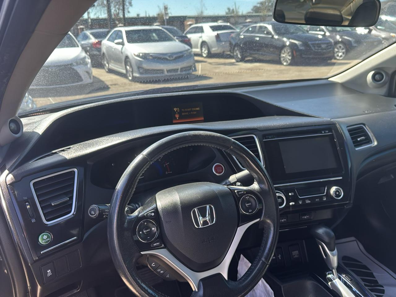 Honda Civic EX-L Coupe CVT 2015