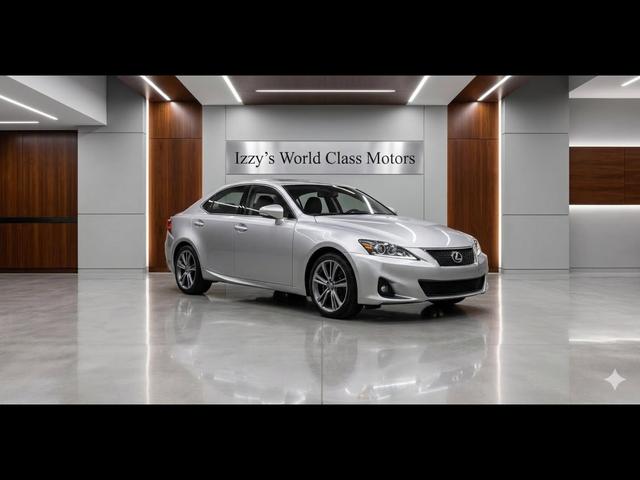Silver 2011 Lexus IS Sedan Rear-Wheel Drive Automatic