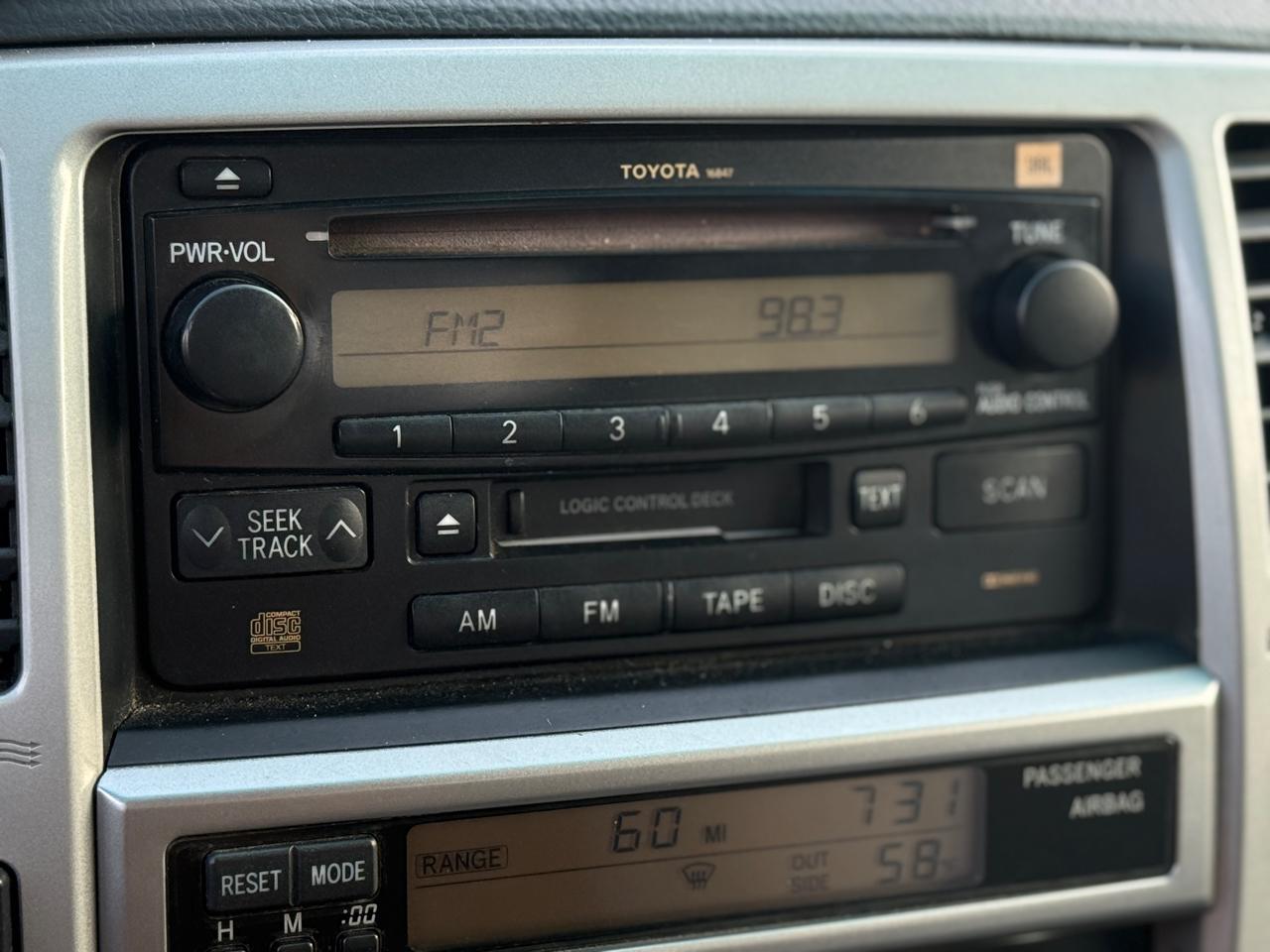 Toyota 4Runner 4dr SR5 V8 Auto (Natl) 2005