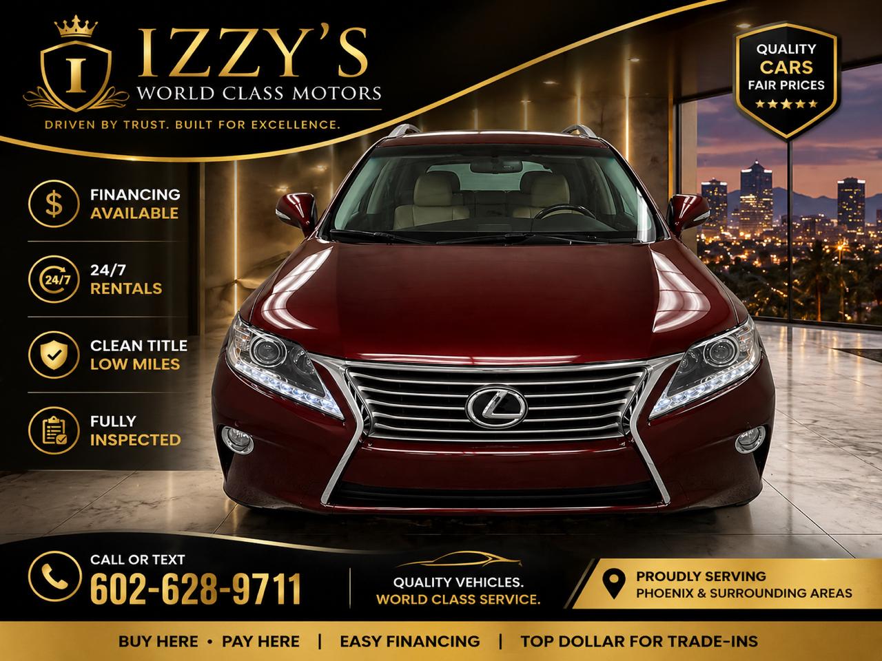 Lexus RX 350 FWD 4dr 2013