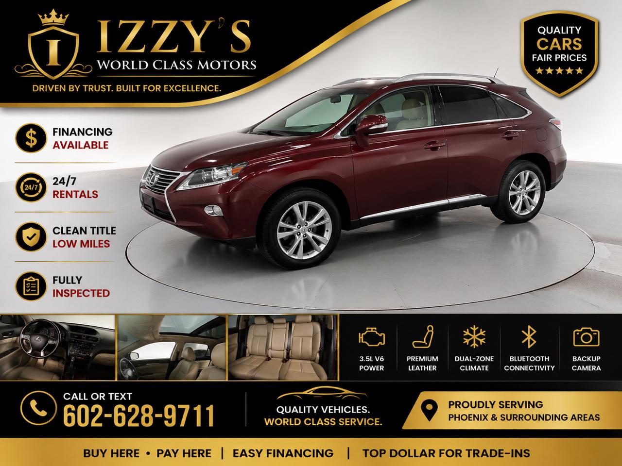 Lexus RX 350 FWD 4dr 2013
