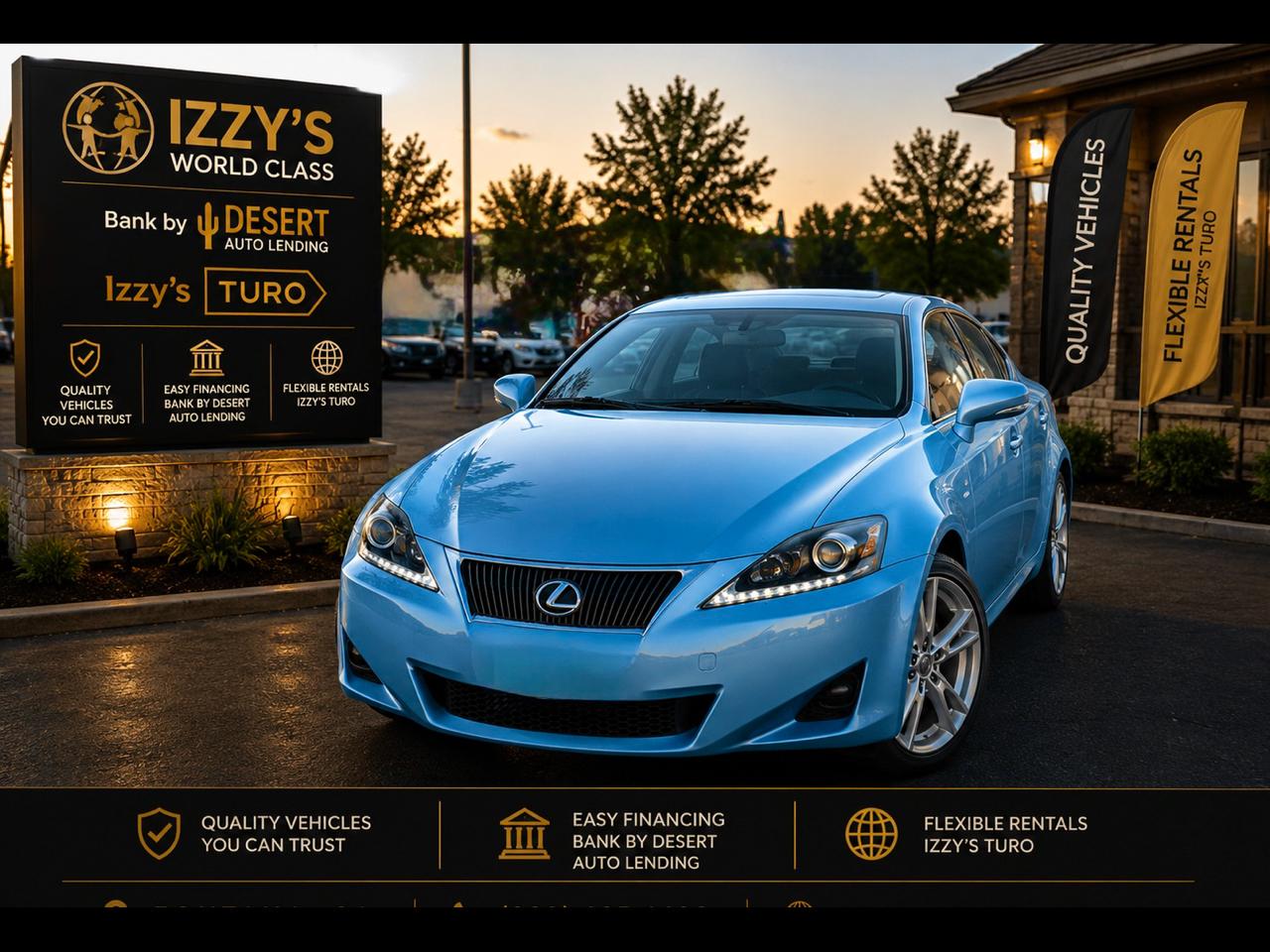 2012 Lexus IS 250 4dr Sport Sdn Auto RWD