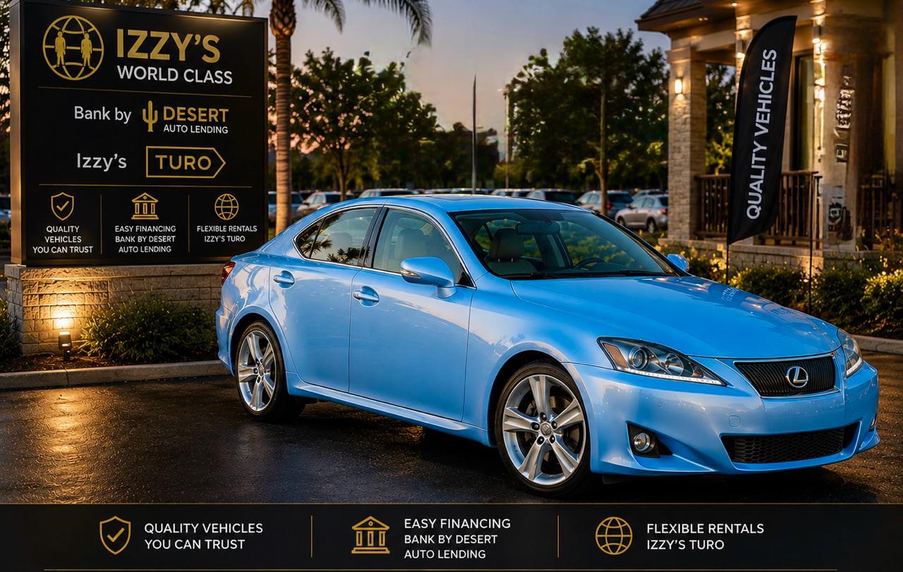 Lexus IS 250 4dr Sport Sdn Auto RWD 2012