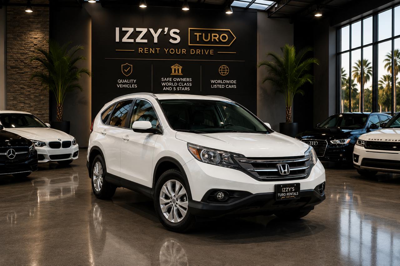 White 2014 Honda CR-V SUV / Crossover Front-Wheel Drive Automatic