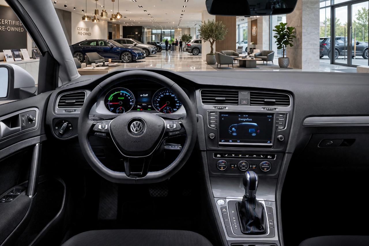 Volkswagen e-Golf 4dr HB SEL Premium 2015
