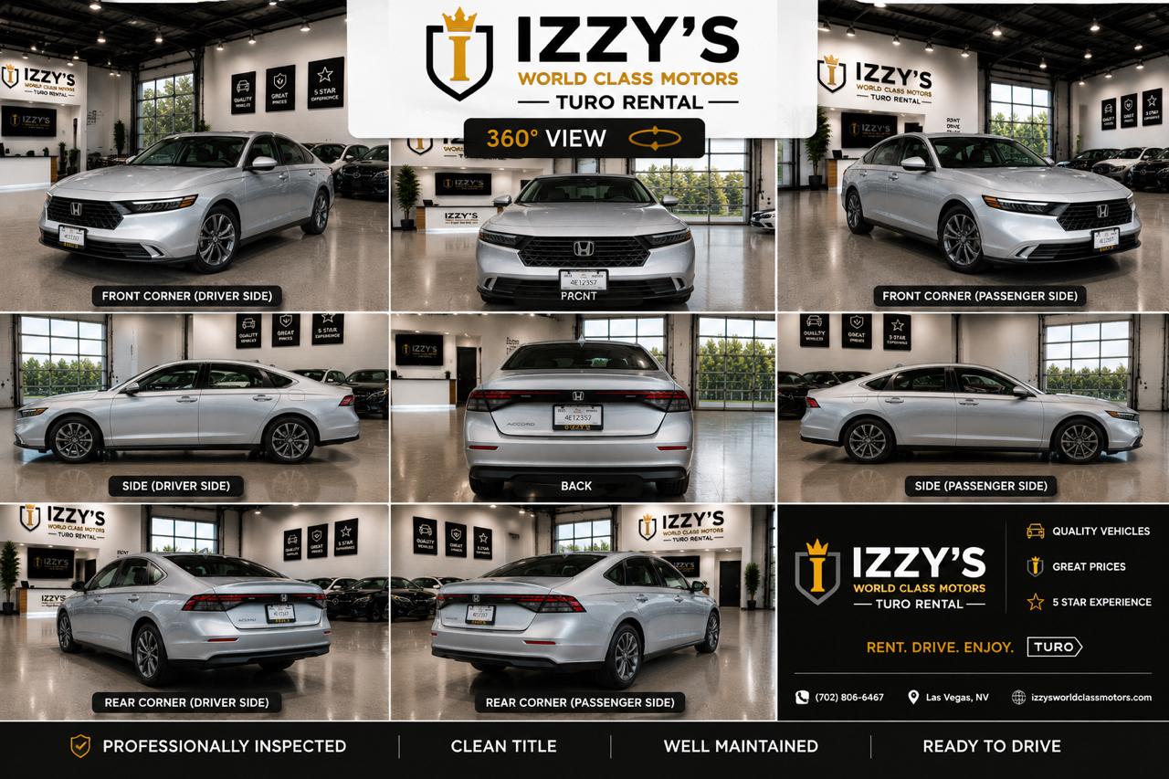 Honda Accord Sedan EX CVT 2023