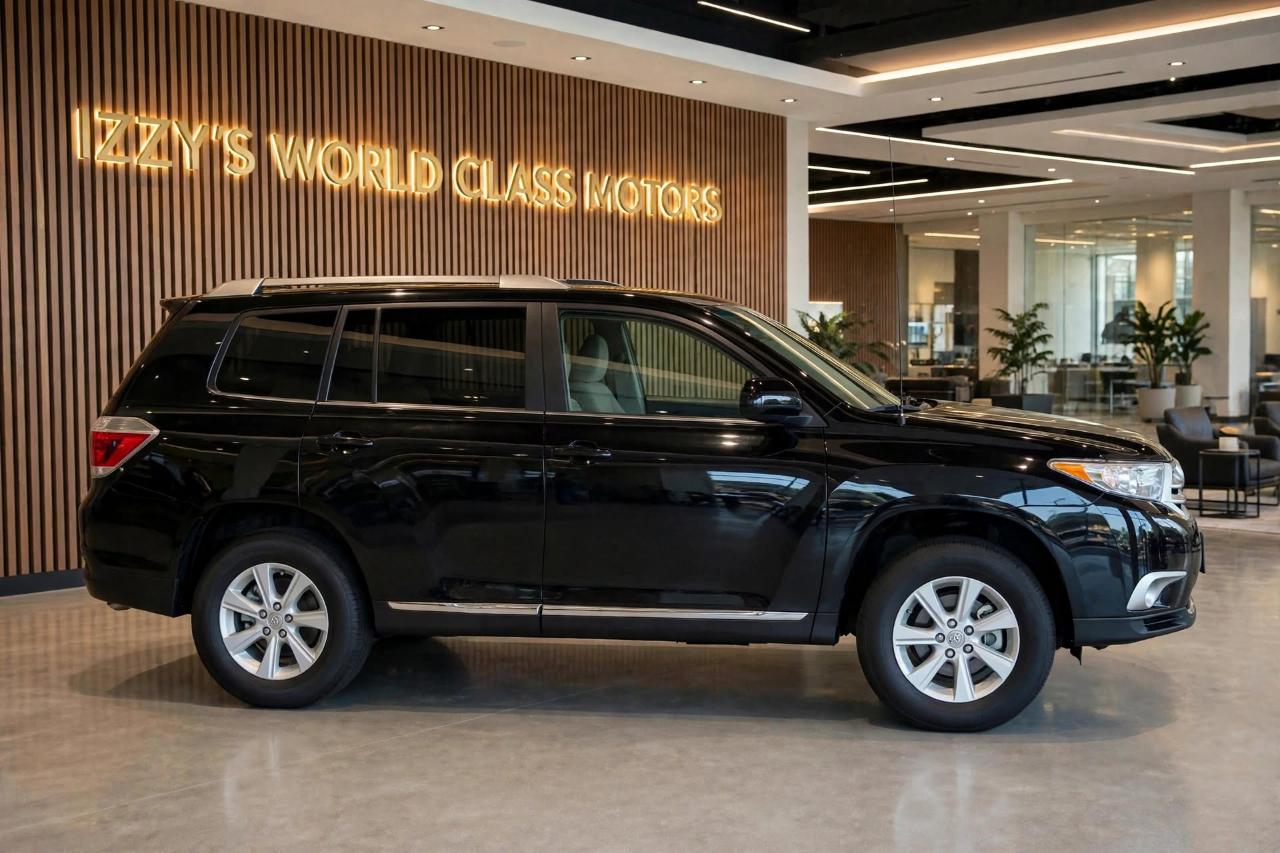 Toyota Highlander FWD 4dr V6 (Natl) 2012