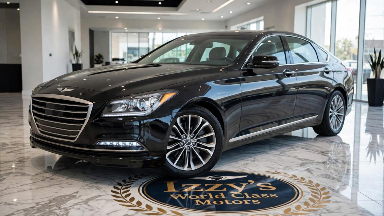 Hyundai Genesis 4dr Sdn V6 3.8L RWD 2016