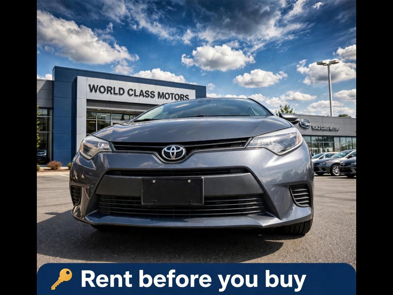 Toyota Corolla 4dr Sdn CVT S w/Special Edition Pkg (Natl) 2016