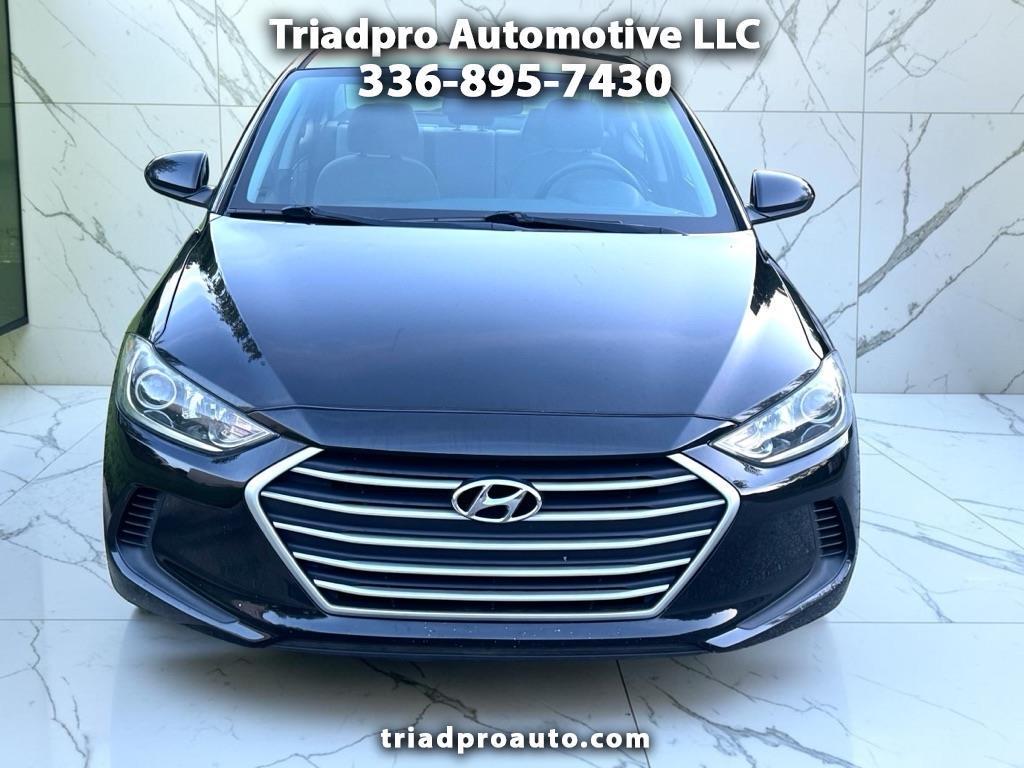 Black 2018 Hyundai Elantra Sedan Front-Wheel Drive Automatic