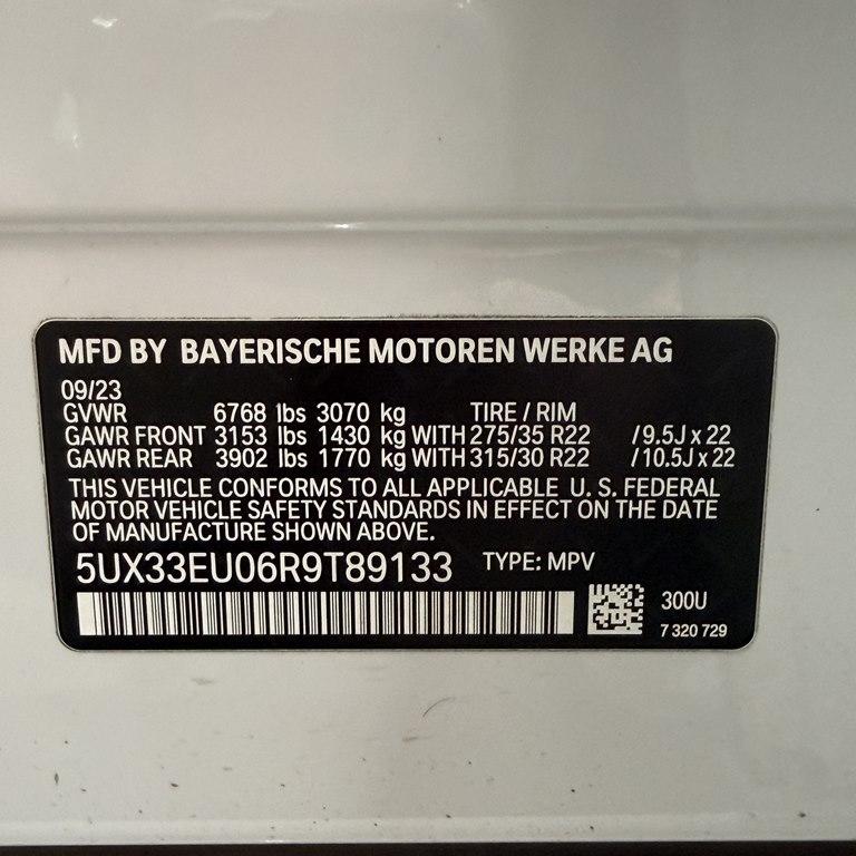 BMW X5 M60i Sports Activity Vehicle 2024