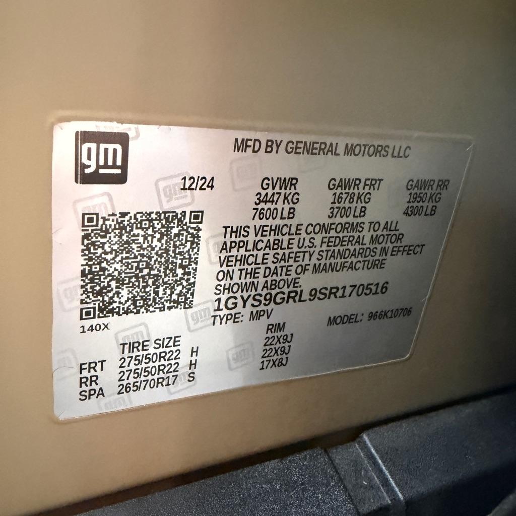 Cadillac Escalade 4WD 4dr Sport Platinum 2025