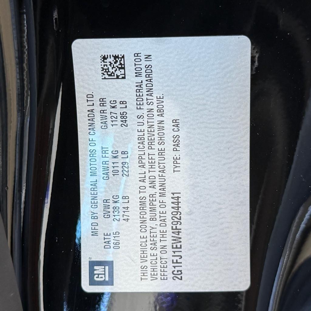 Chevrolet Camaro 2dr Cpe SS w/2SS 2015