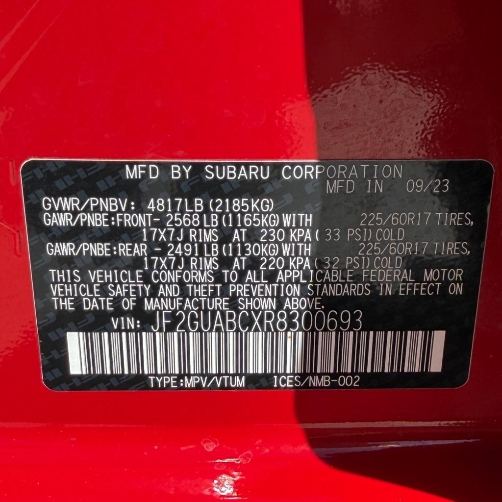 Subaru Crosstrek AWD 2024