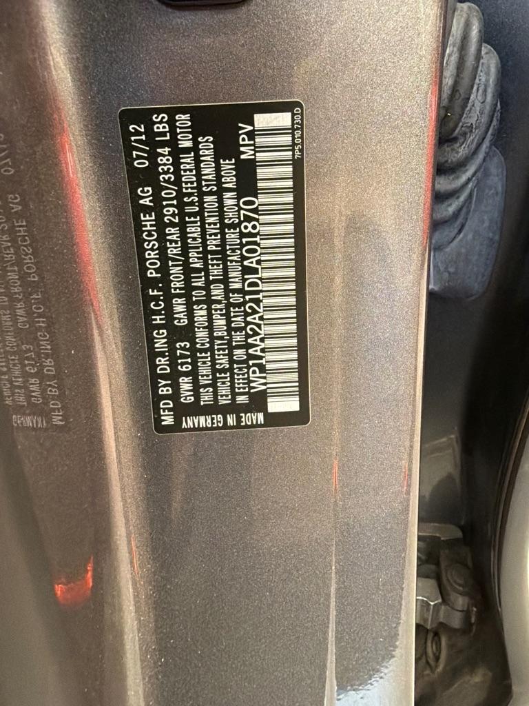 Porsche Cayenne AWD 4dr Manual 2013