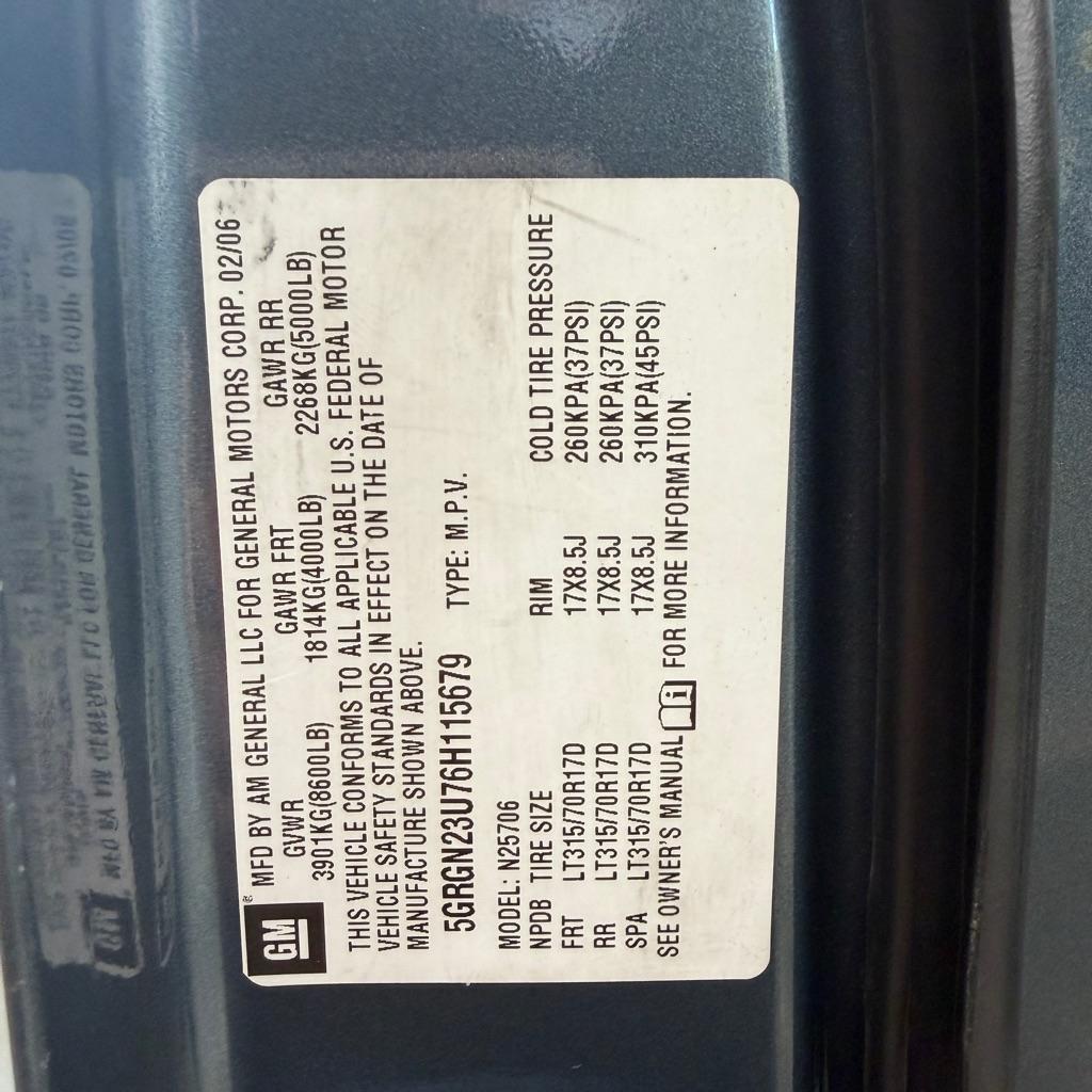 HUMMER H2 4dr Wgn 4WD SUV 2006