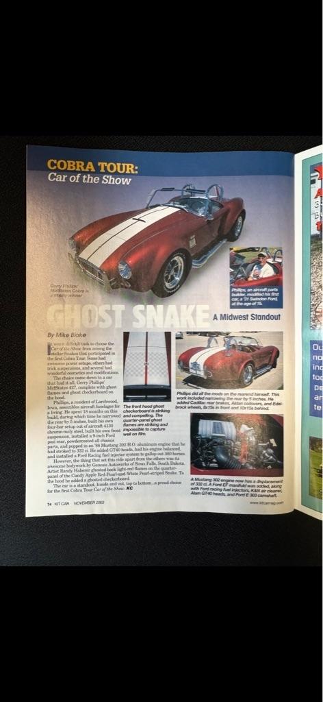 Cobra Replica Shelby  2002