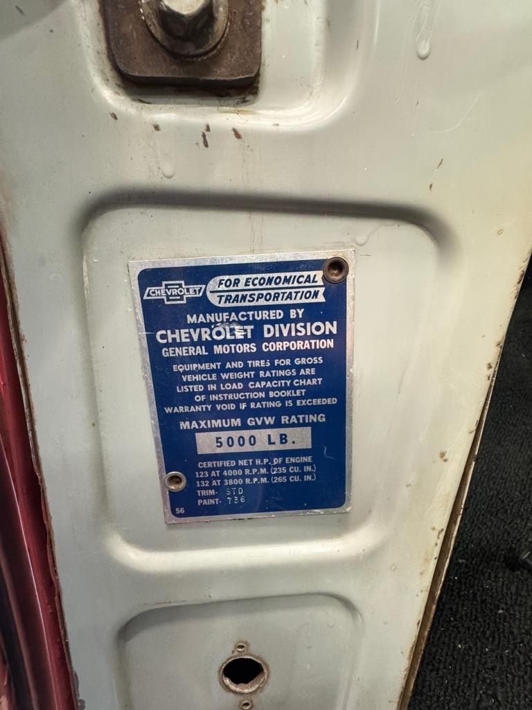 Chevrolet 3200  1956