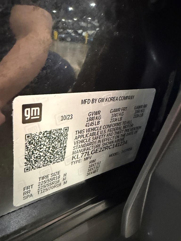 Chevrolet Trax FWD 4dr 1RS 2024