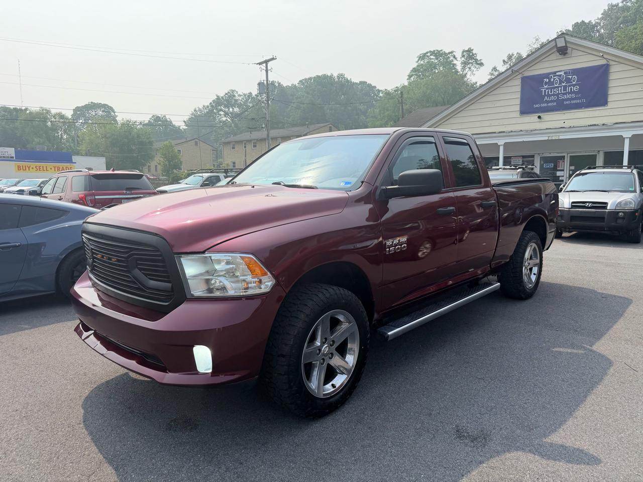 RAM 1500 Tradesman 4x4 Quad Cab 6'4" Box 2018