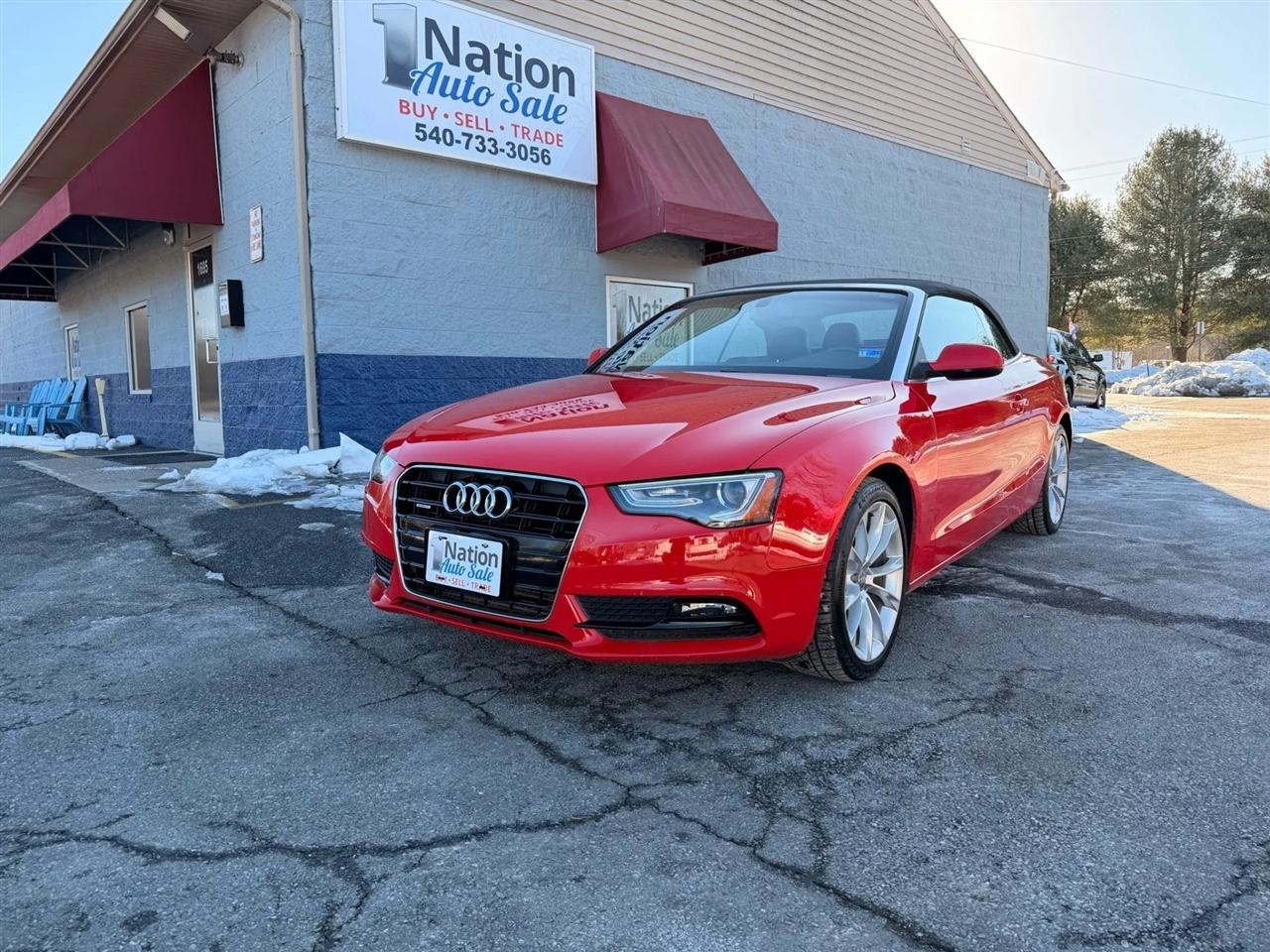 2014 Audi A5 Cabriolet 2.0T quattro Tiptronic