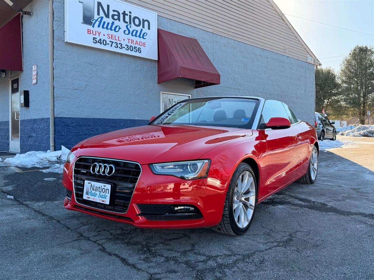 Audi A5 Cabriolet 2.0T quattro Tiptronic 2014