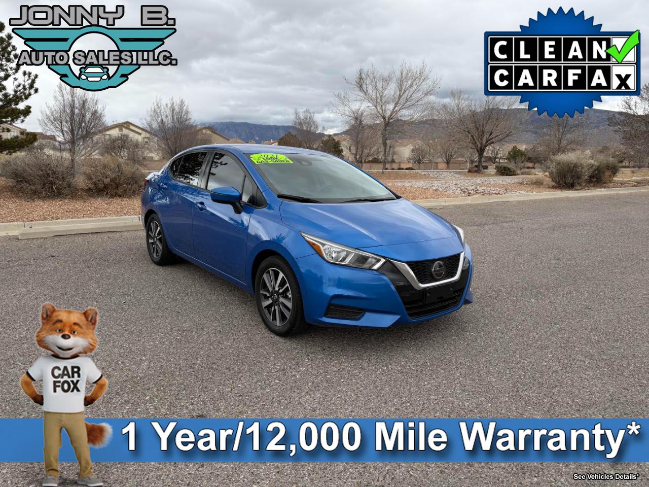 2021 Nissan Versa SV