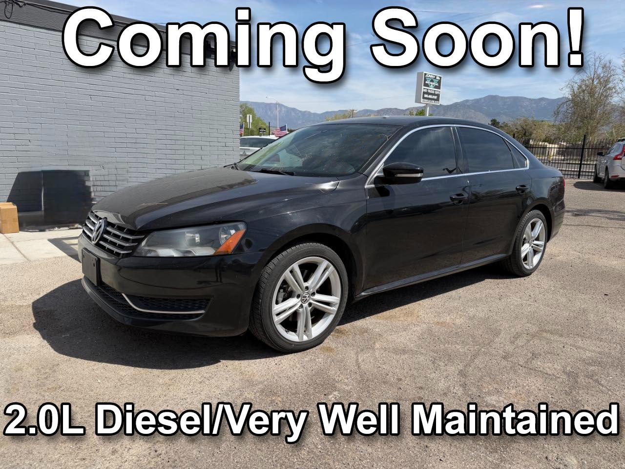 2014 Volkswagen Passat 2.0L TDI SE