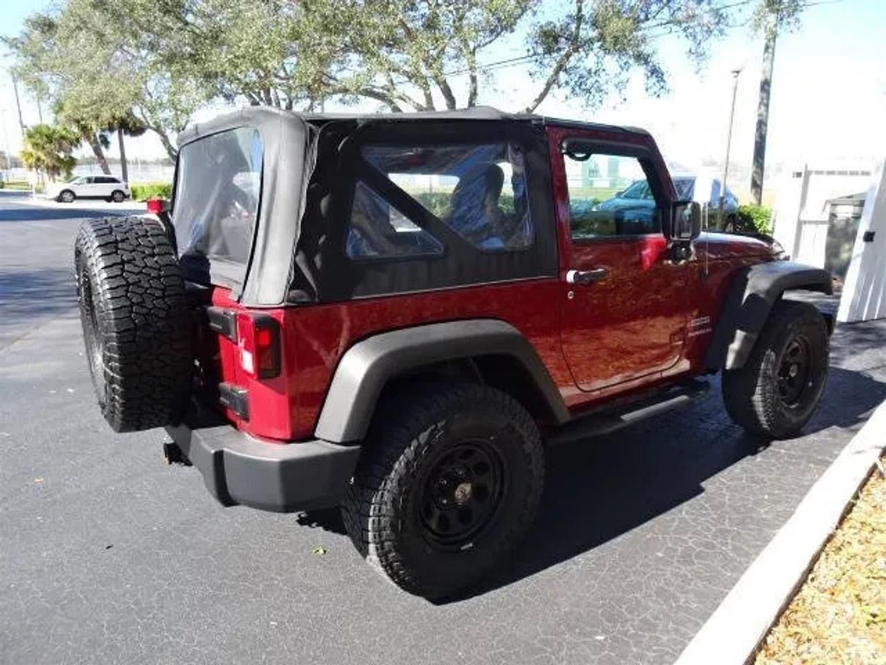Jeep Wrangler 4WD 2dr Sport 2012