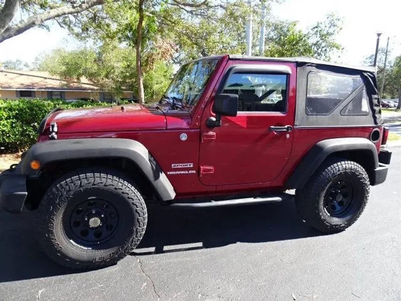 Jeep Wrangler 4WD 2dr Sport 2012