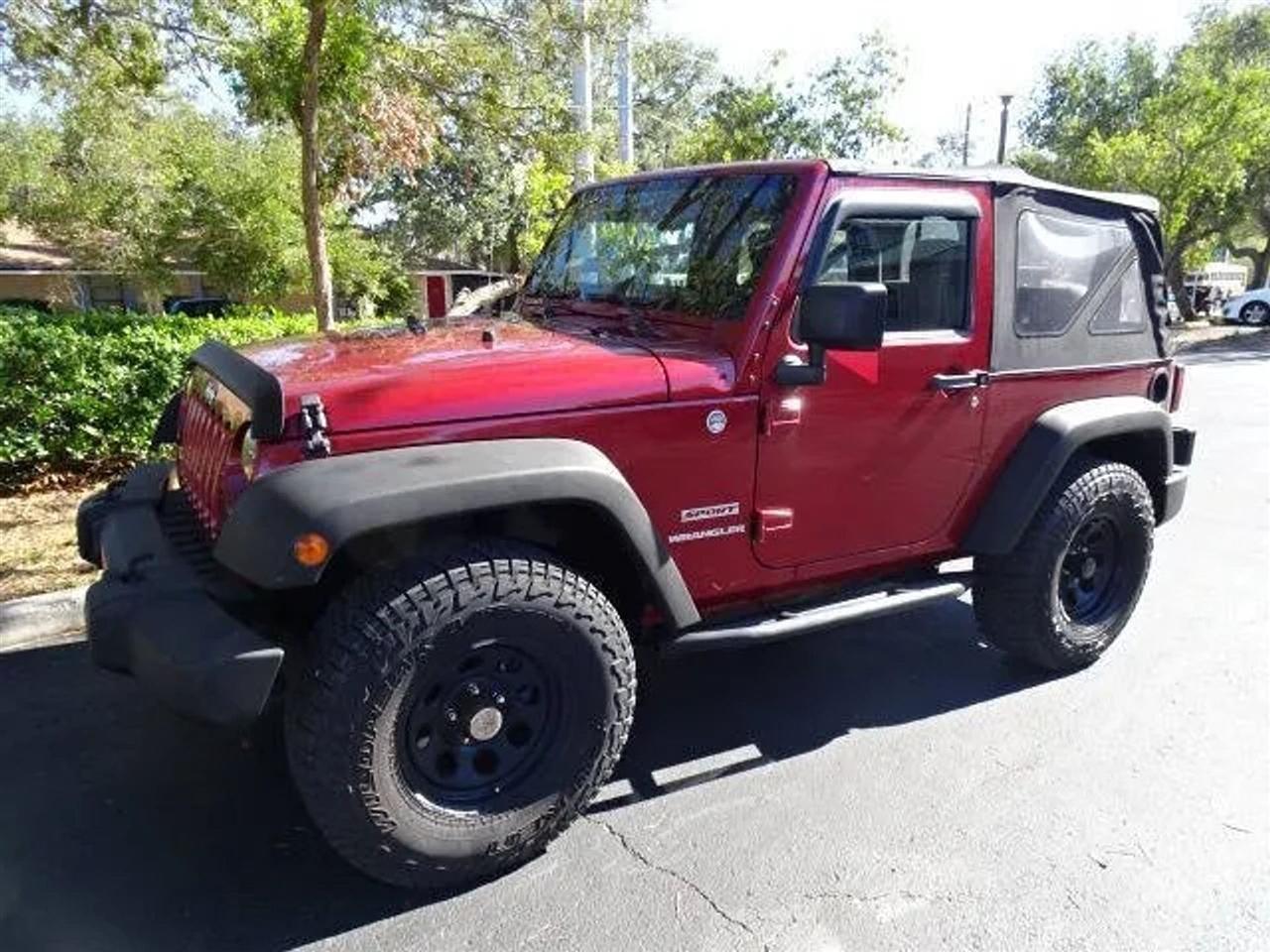 Jeep Wrangler 4WD 2dr Sport 2012