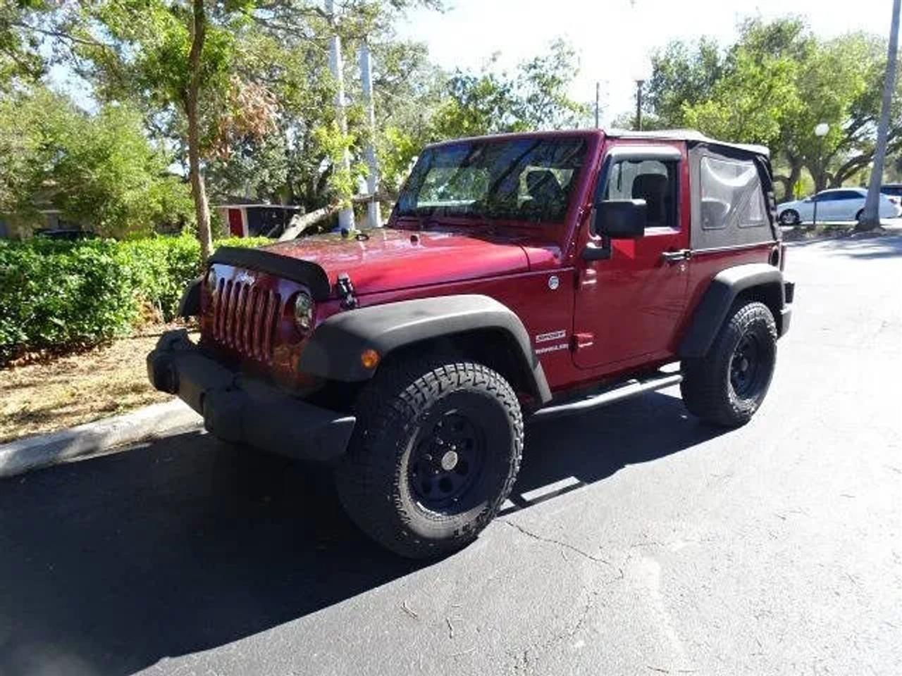 Jeep Wrangler 4WD 2dr Sport 2012