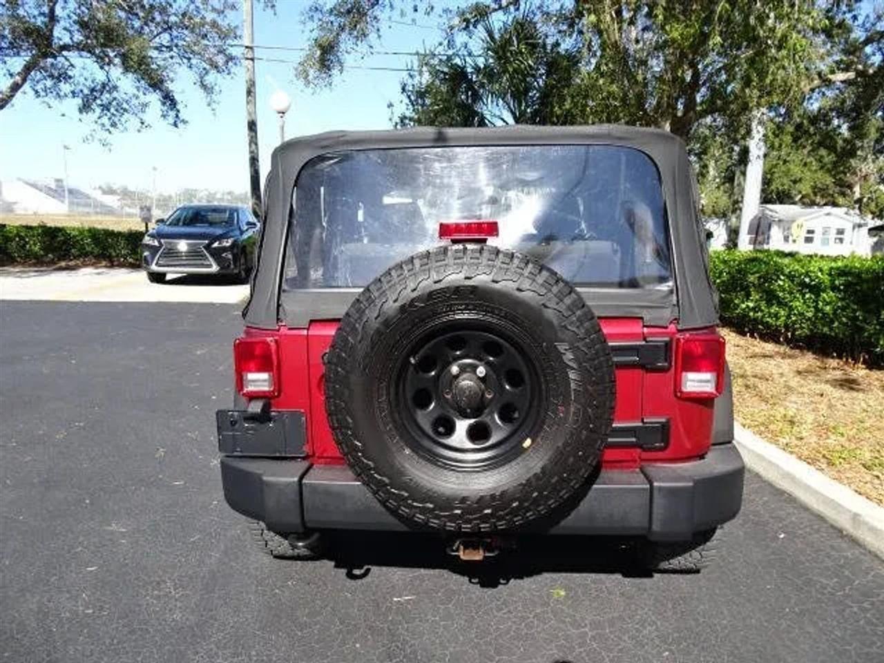 Jeep Wrangler 4WD 2dr Sport 2012