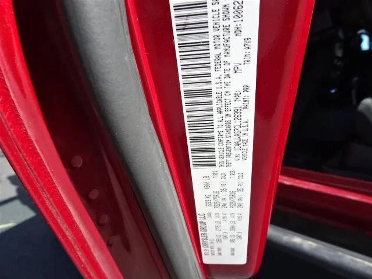 Jeep Wrangler 4WD 2dr Sport 2012