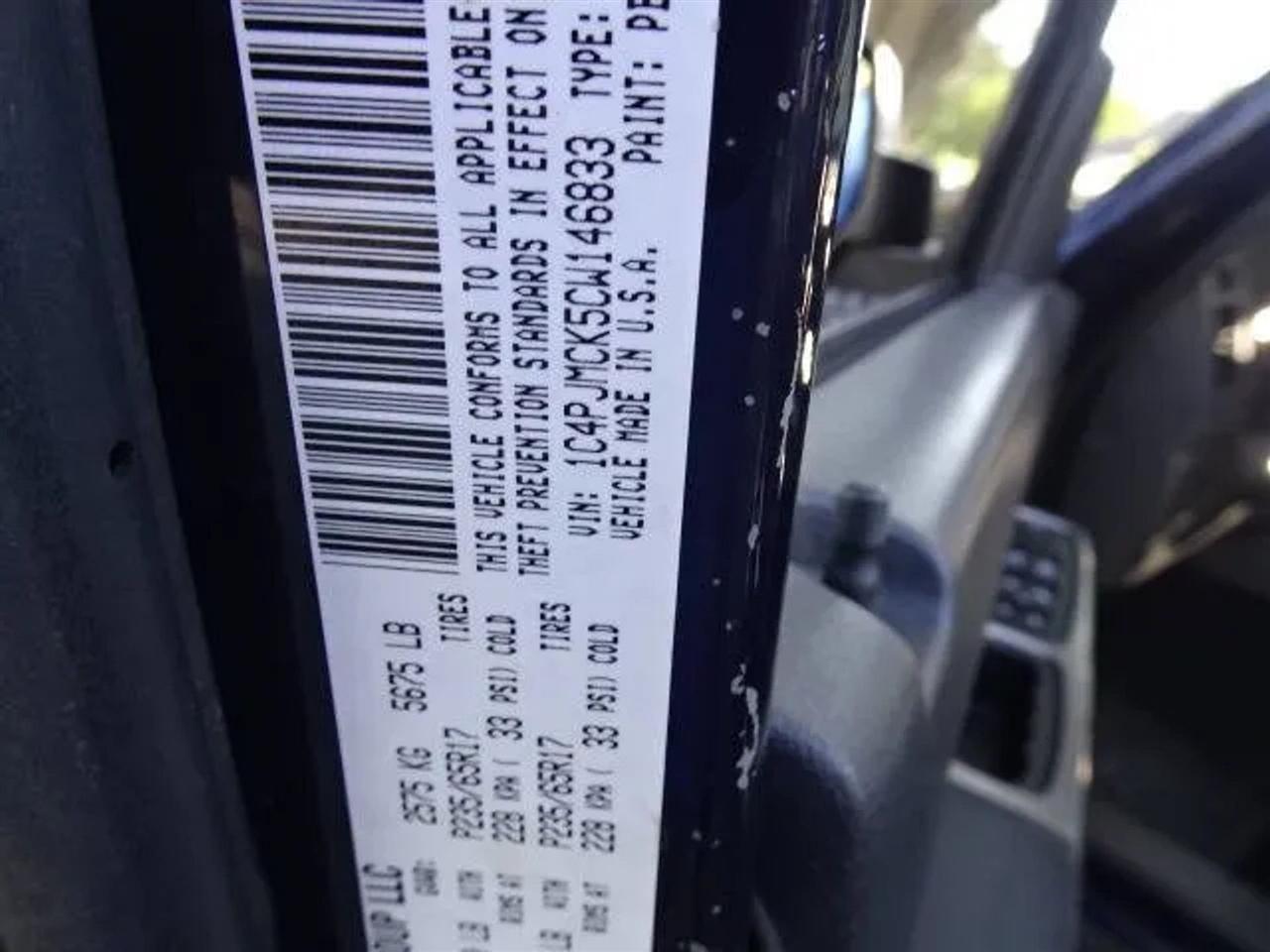 Jeep Liberty 4WD 4dr Limited 2012