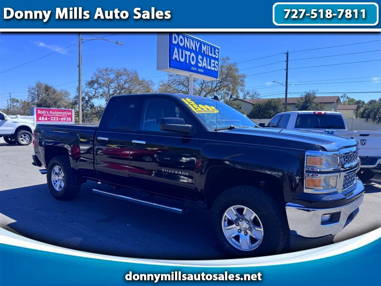 2015 Chevrolet Silverado 1500 2WD Double Cab 143.5" LT w/1LT