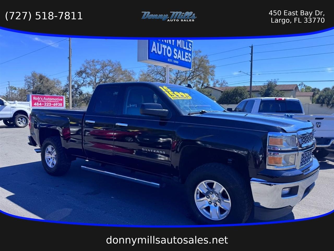 2015 Chevrolet Silverado 1500 2WD Double Cab 143.5" LT w/1LT