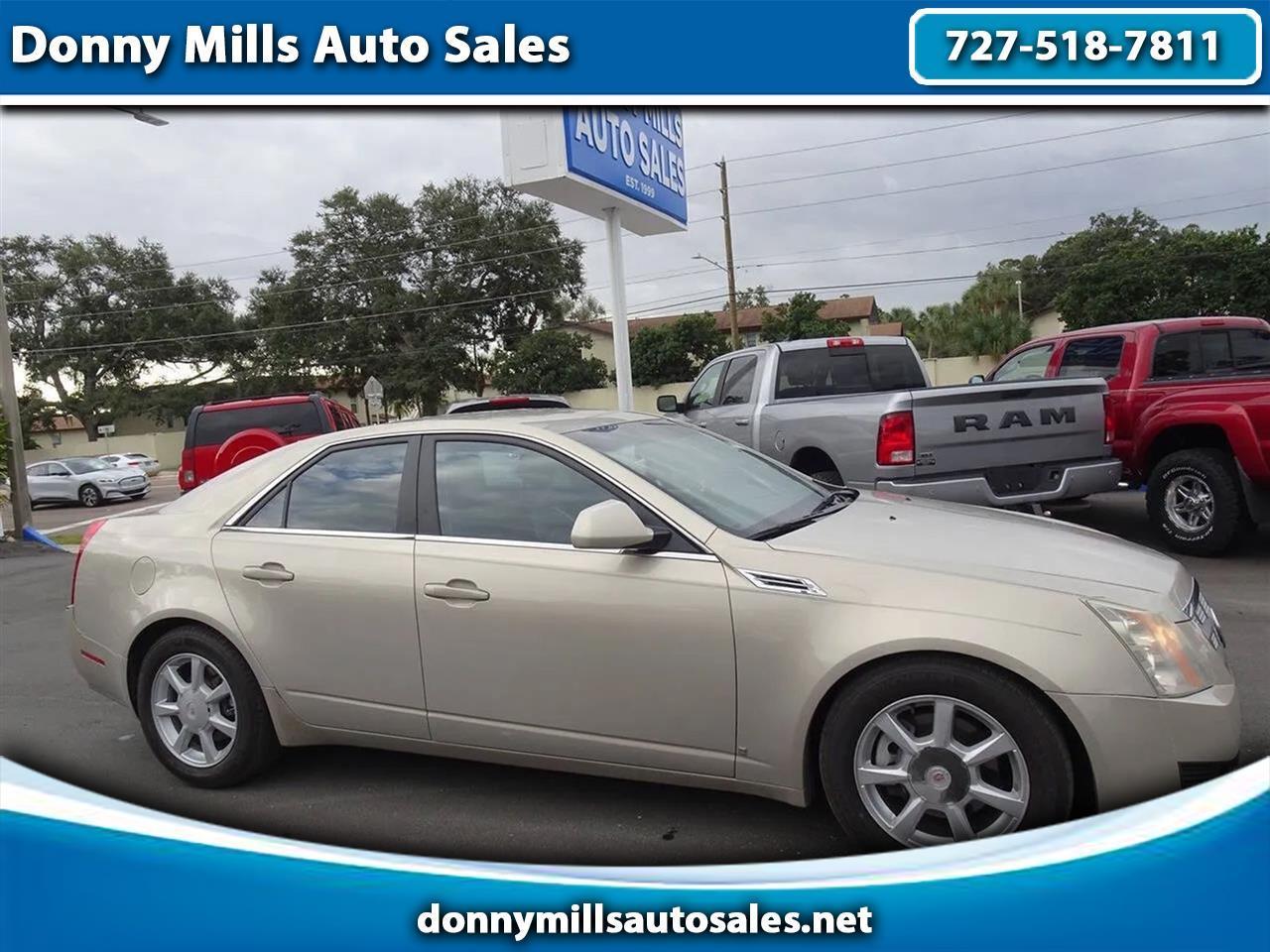 2008 Cadillac CTS 4dr Sdn RWD w/1SA