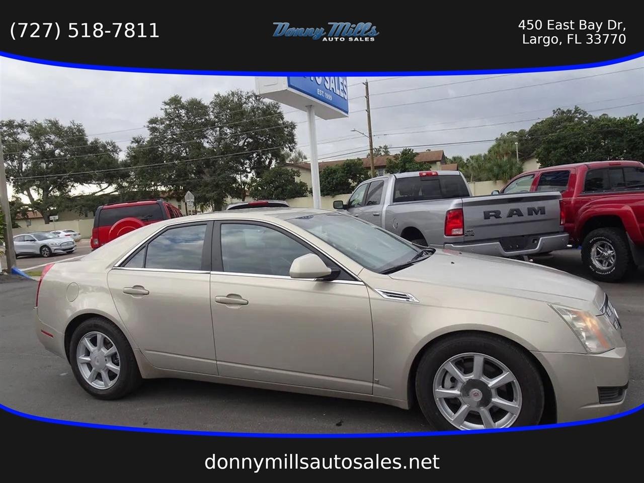 2008 Cadillac CTS 4dr Sdn RWD w/1SA