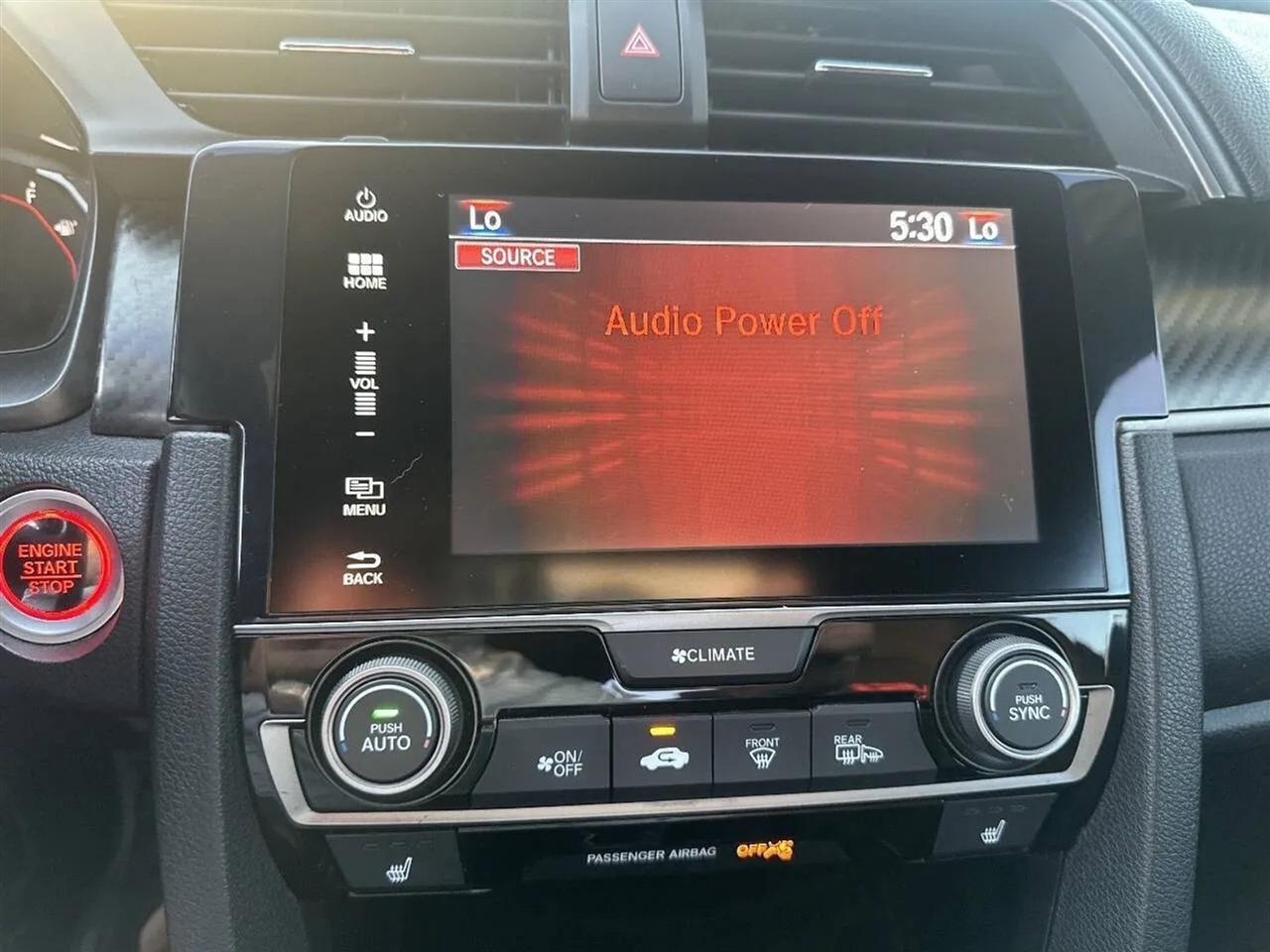 Honda Civic Si Coupe Manual 2018