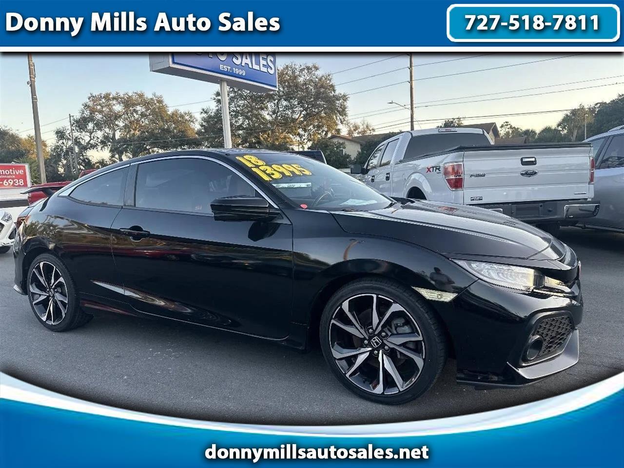 Honda Civic Si Coupe Manual 2018